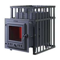 Печь чугунная для бани Гефест Гроза 24 (М) в сетке