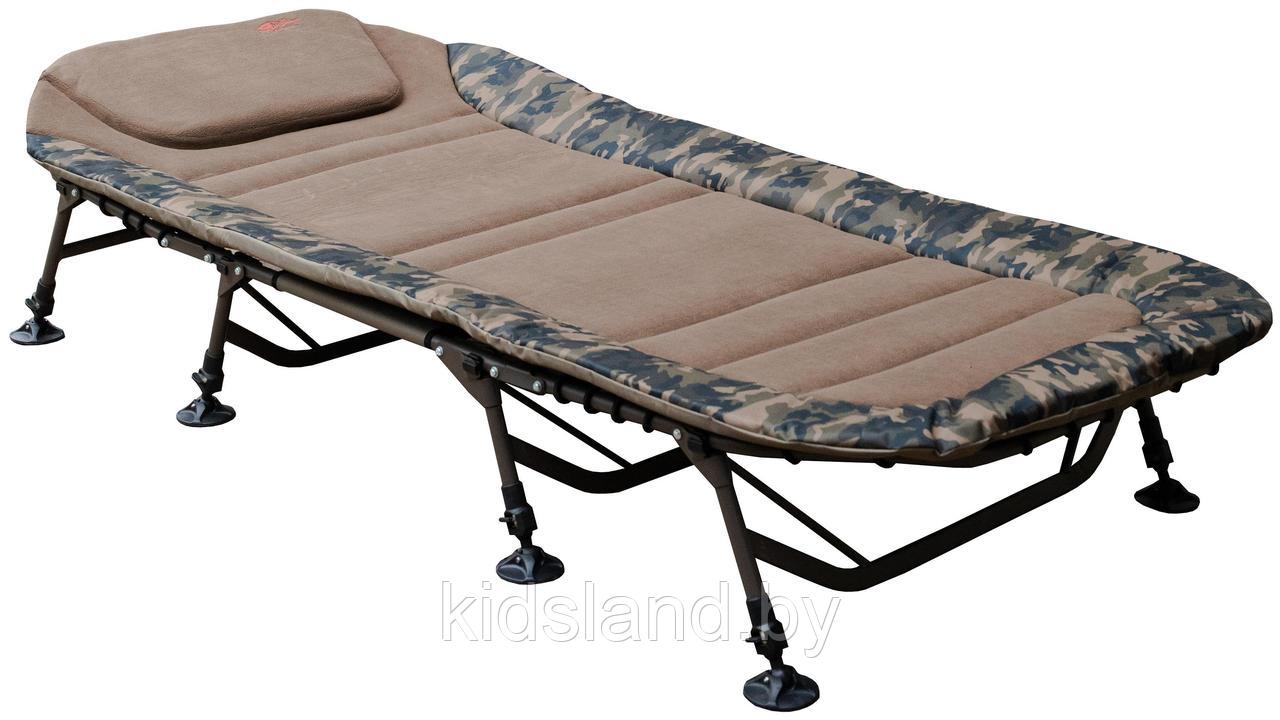 Раскладушка карповая, фидерная, складная , туристическая, для рыбалки Tramp Wide Camo - фото 2 - id-p189349873