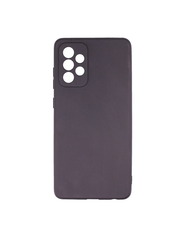 Чехол-накладка для Samsung Galaxy A52 SM-A525 (силикон) черный с защитой камеры - фото 3 - id-p161444202