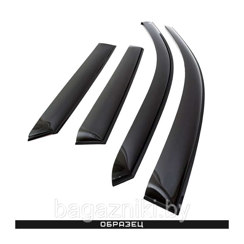 Ветровики клеящиеся КОРЕЙСКИЕ Hyundai Santa Fe l 2001-2006