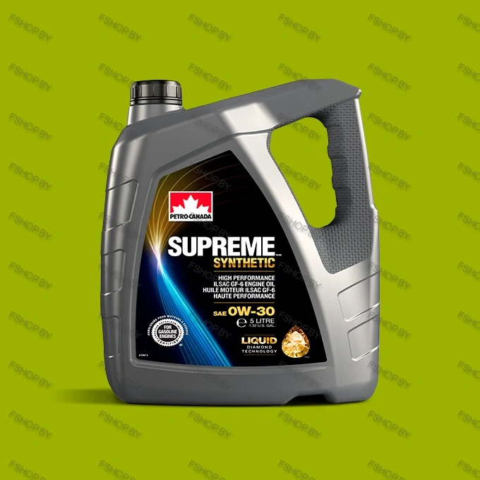 PETRO CANADA 0W30 SUPREME SYNTHETIC - 5 литров — Синтетическое моторное масло бензиновое, сжатый газ и пропан