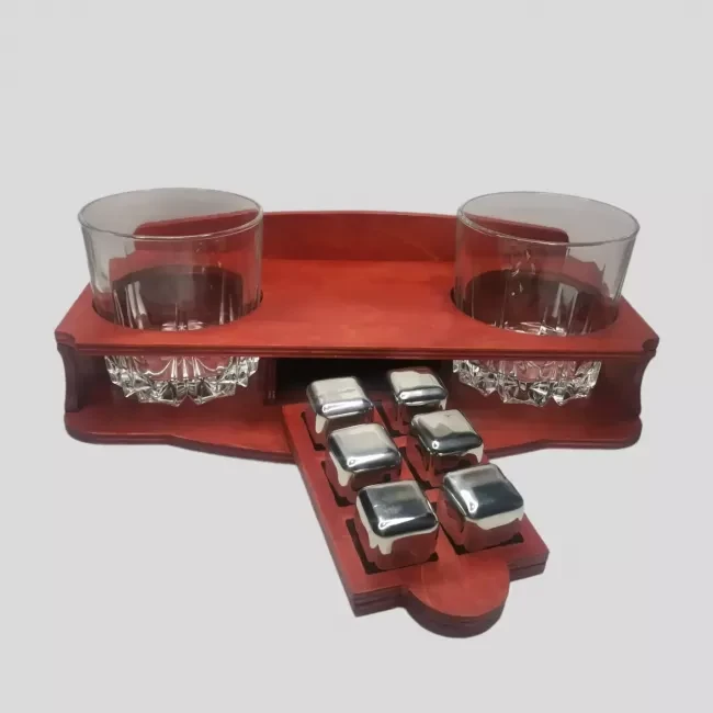 Набор для виски с камнями Amiro Bar Set ABS-09W - фото 3 - id-p189368544