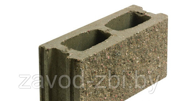 1КБОЛ-ЦП-8-к Камень бетонный обычный лицевой п. 10 зеленый, фото 2