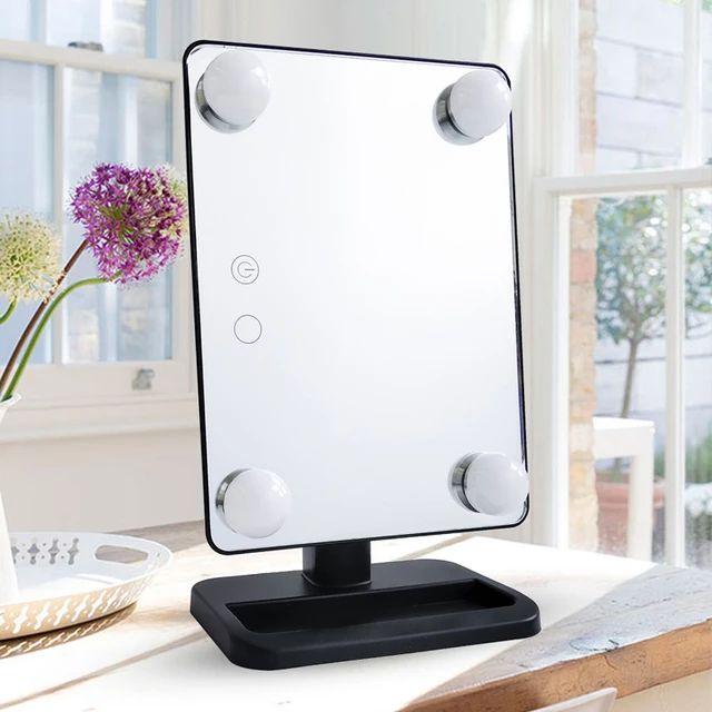 Сенсорное зеркало с подсветкой Cosmetic Mirror make up easily 360 градусов - фото 10 - id-p116814147