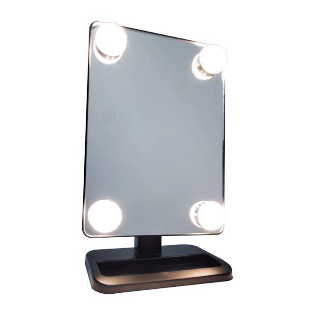 Сенсорное зеркало с подсветкой Cosmetic Mirror make up easily 360 градусов - фото 4 - id-p189370308