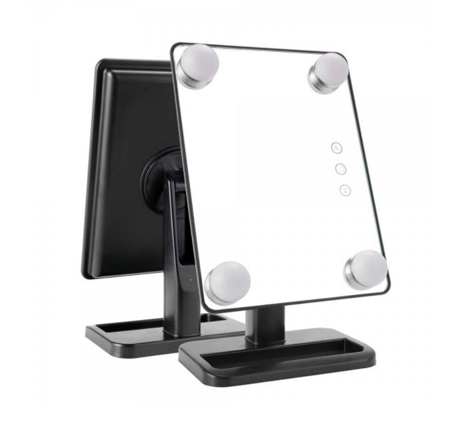 Сенсорное зеркало с подсветкой Cosmetic Mirror make up easily 360 градусов - фото 6 - id-p189370308