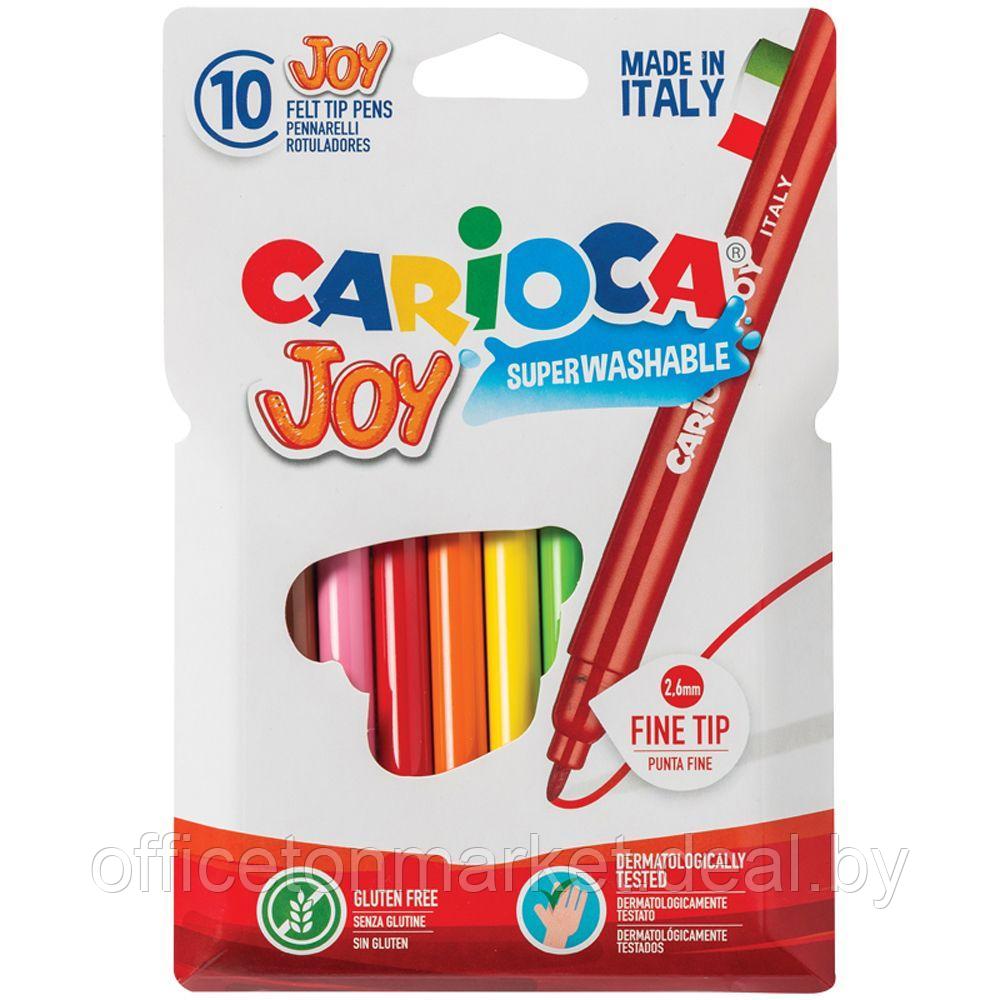 Фломастеры "Carioca Joy", 10 шт - фото 1 - id-p189368879