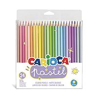 Цветные карандаши "Pastel", 24 цвета