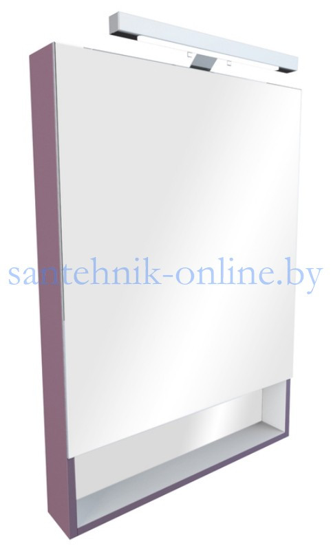 Roca Шкаф c зеркалом THE GAP 80 фиолетовый ZRU9302753 - фото 1 - id-p188504421