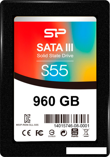 SSD Silicon-Power Slim S55 960GB [SP960GBSS3S55S25]