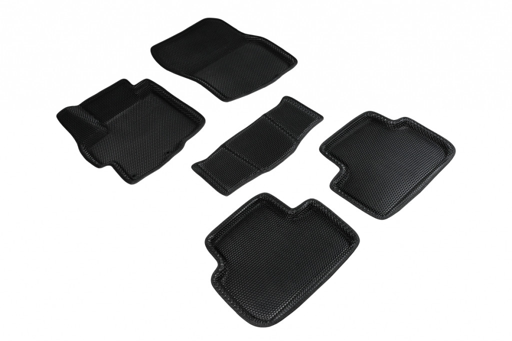 Коврики салона EVA 3D соты для Mitsubishi ASX 2010- Черные