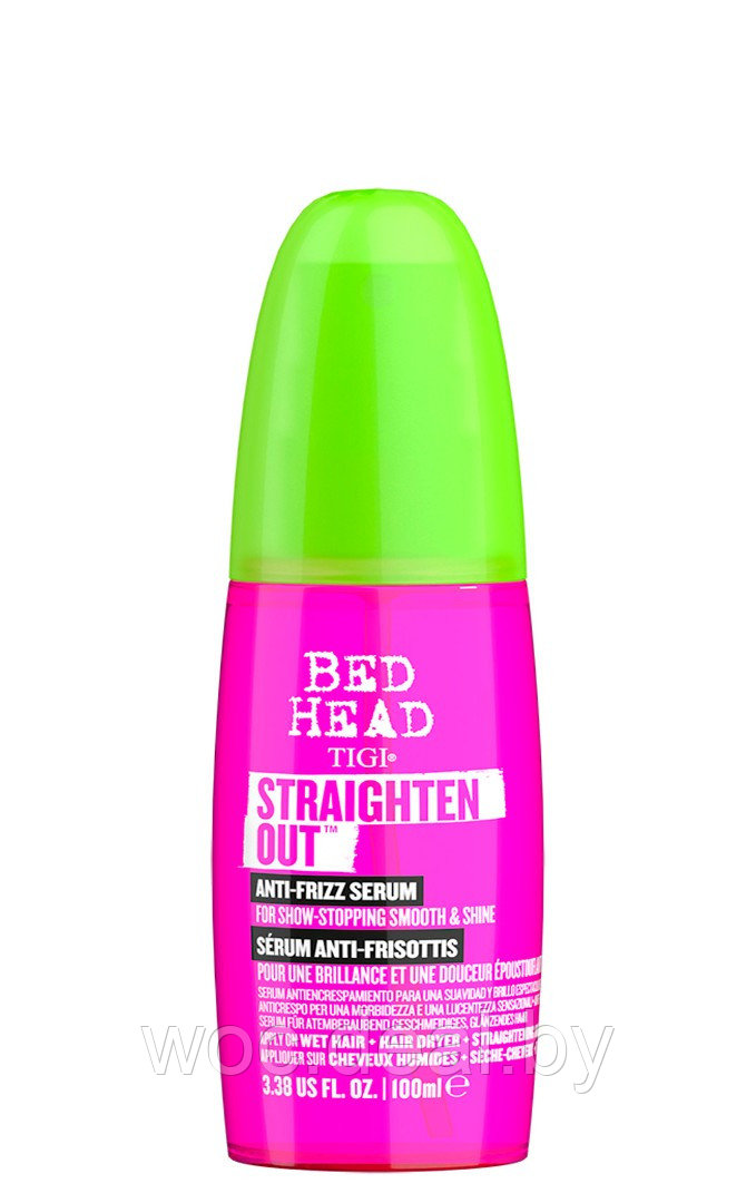 TiGi Термоактивная разглаживающая сыворотка для волос Straighten Out Bed Head, 100 мл - фото 1 - id-p167428285