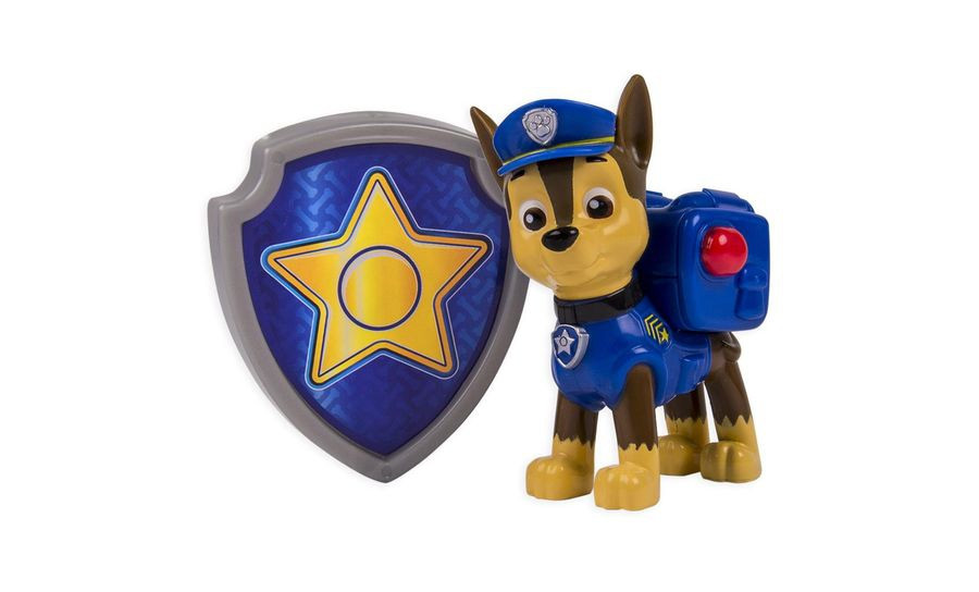 ЩЕНЯЧИЙ ПАТРУЛЬ ЧЕЙЗ СПАСАТЕЛЬ ГОНЩИК СО ЗНАЧКОМ PAW PATROL