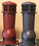 Вентиляционный выход неизолированный (холодный) Wirplast PERFEKTA Plus 125/110 для металлочерепицы (цвета), фото 6