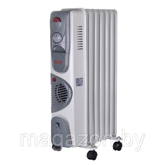 Масляный радиатор Ресанта ОМ-7НВ с вентилятором (67/3/10) - фото 1 - id-p189428867