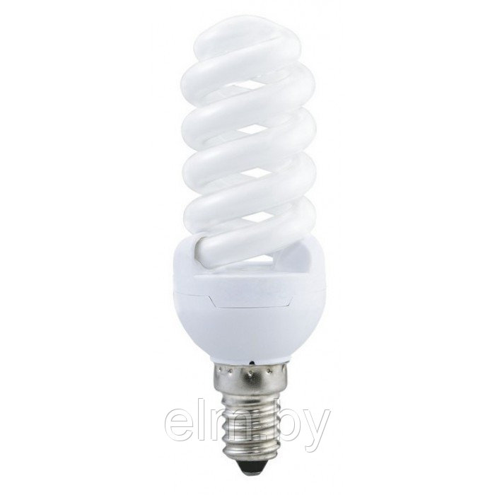 Лампа энергосберегающая КЛЭТ 8ВТ Е14 827, КЛЭТ 8Вт Е14 865.