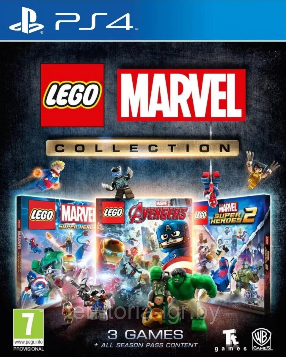 LEGO Marvel: Collection PS4 (Русские субтитры)