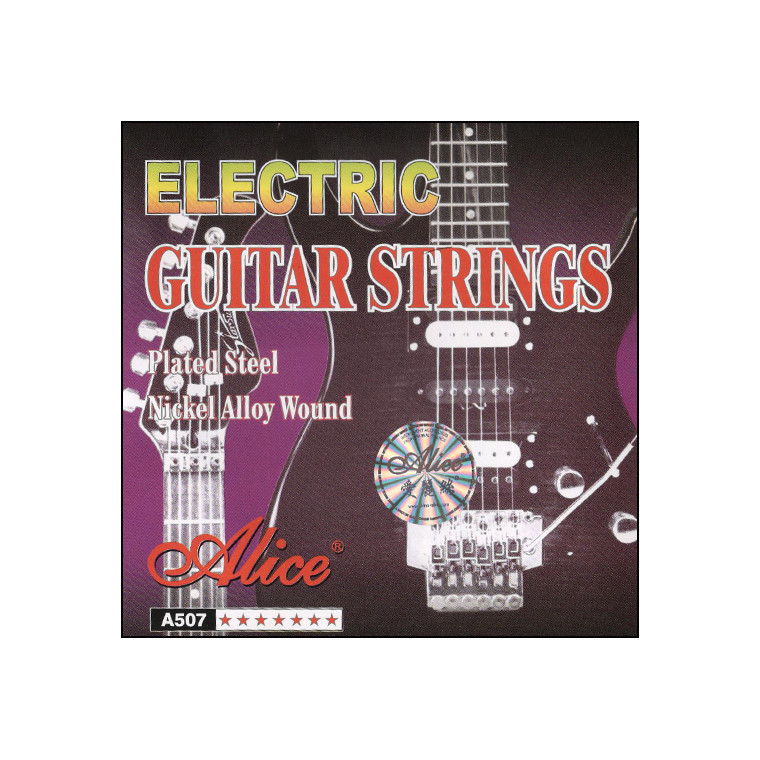 Струны для гитары электро (комплект) Alice A507-L - фото 1 - id-p189434638