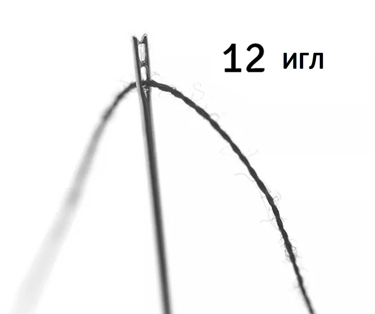 Набор швейных игл для слабовидящих 12 шт. SiPL - фото 2 - id-p189438169