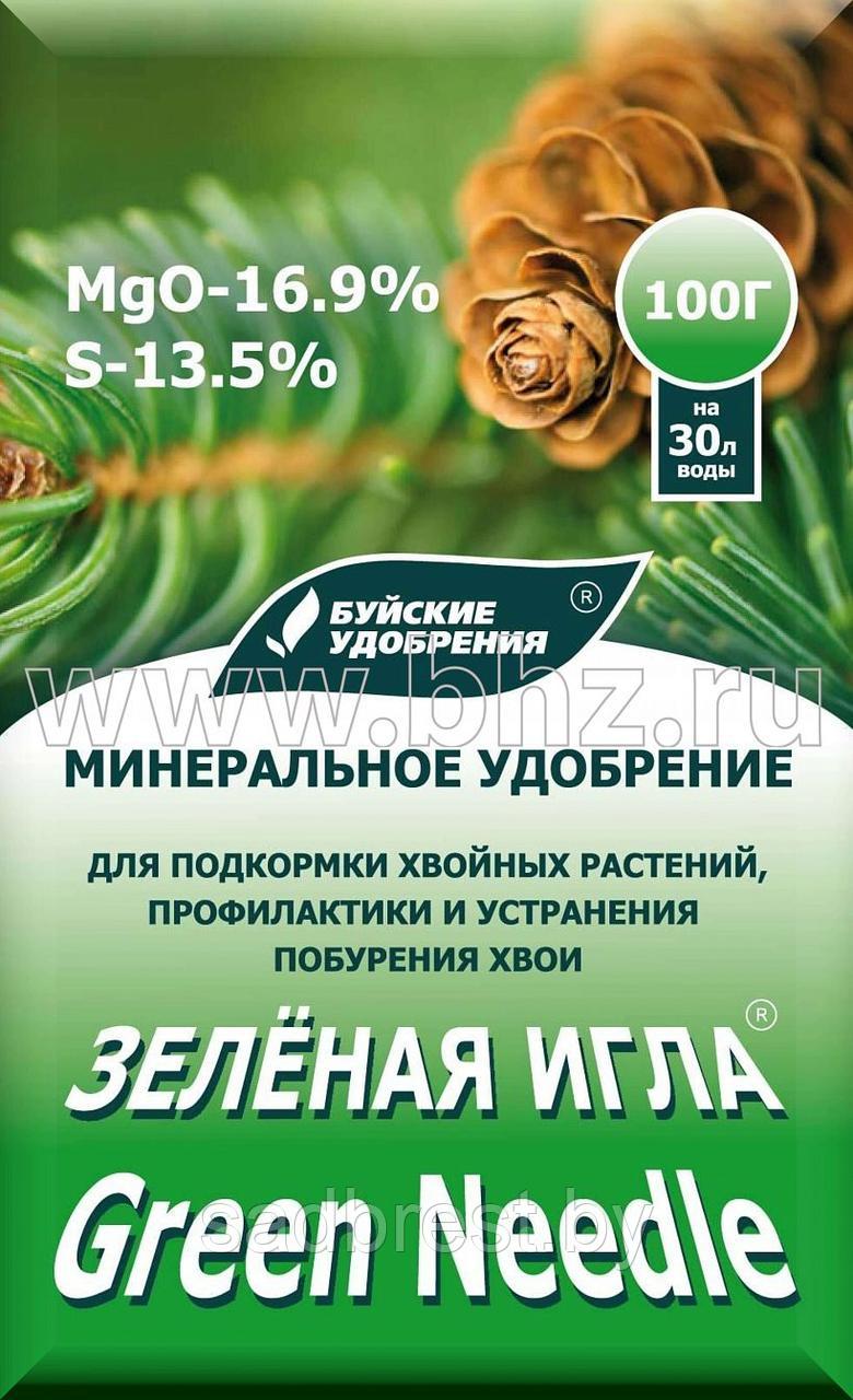 Удобрение для хвойных Зеленая игла, 100 гр БХЗ