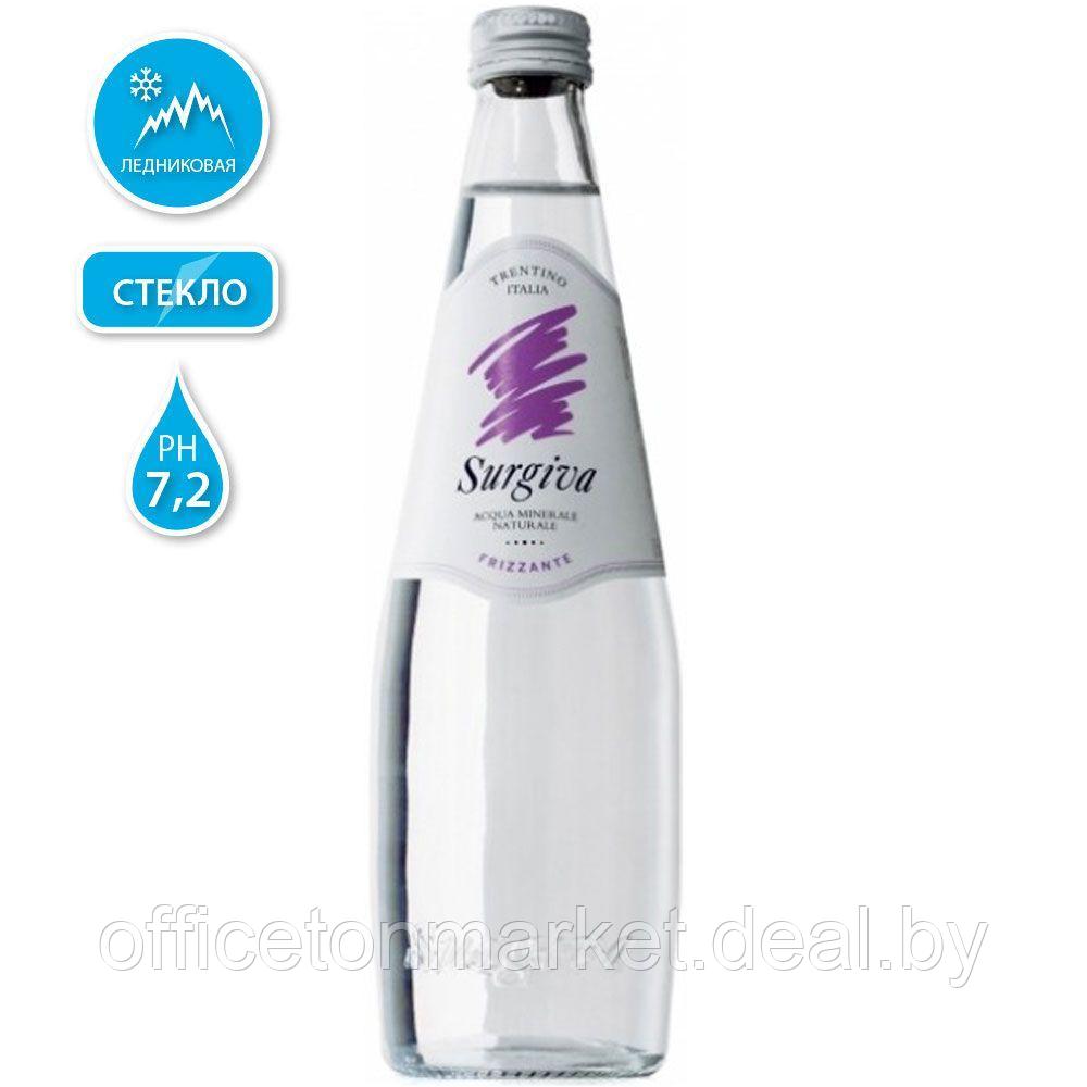 Вода минеральная природная питьевая «Surgiva», 0,5 л, газированная