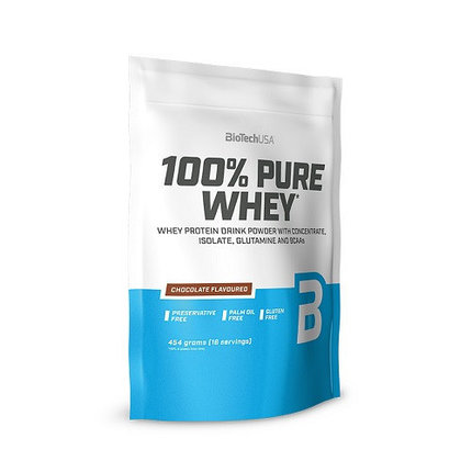 Протеин BioTechUSA Протеин 100% Pure Whey 454 гр, фото 2