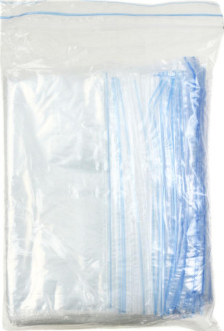 Пакет упаковочный с застежкой (ZipLock) Masterbag АДМ 180*250 мм, 100 шт., 28 мкм - фото 1 - id-p189348310