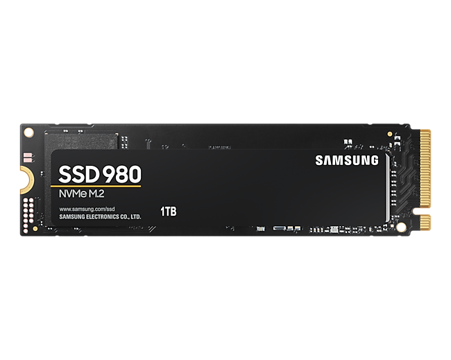 SSD M.2 2280 M PCI Express 3.0 x4 Samsung 1TB 980 (MZ-V8V1T0BW) 3500/3000 MBps TLC RTL