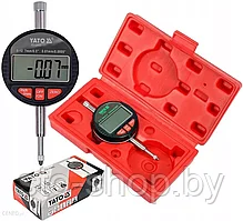 Индикатор измерительный часового типа цифровой 0-12,7мм Yato YT-72453