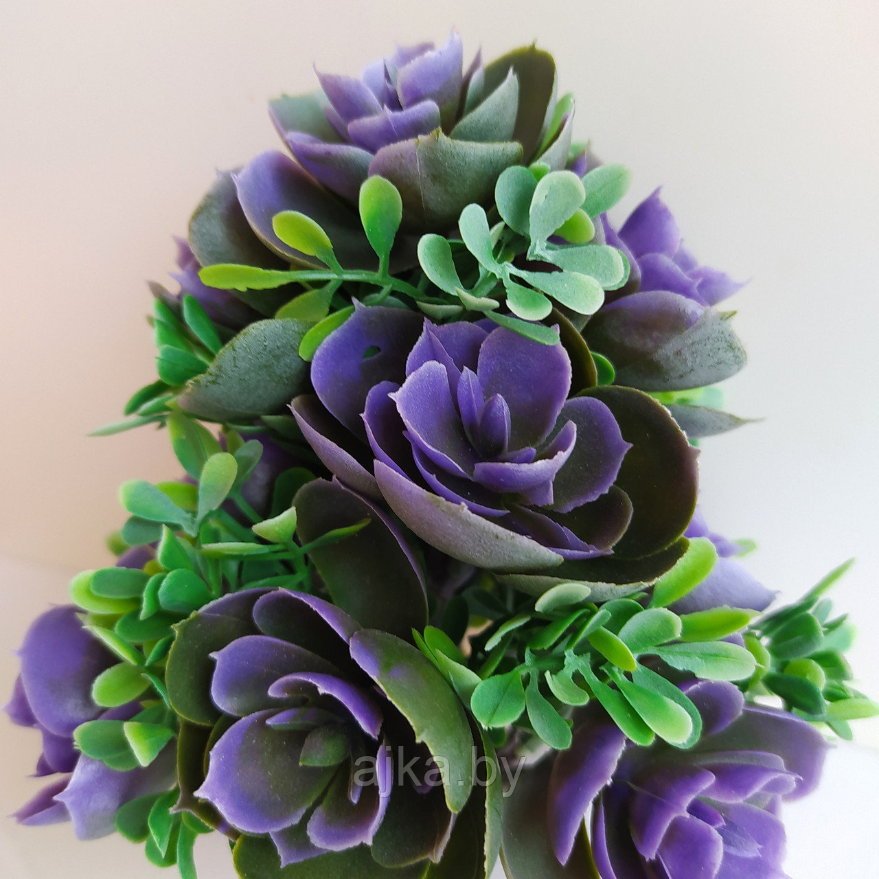 Букет искусственный Каменная роза Конус, фиолетовый - фото 3 - id-p189452067