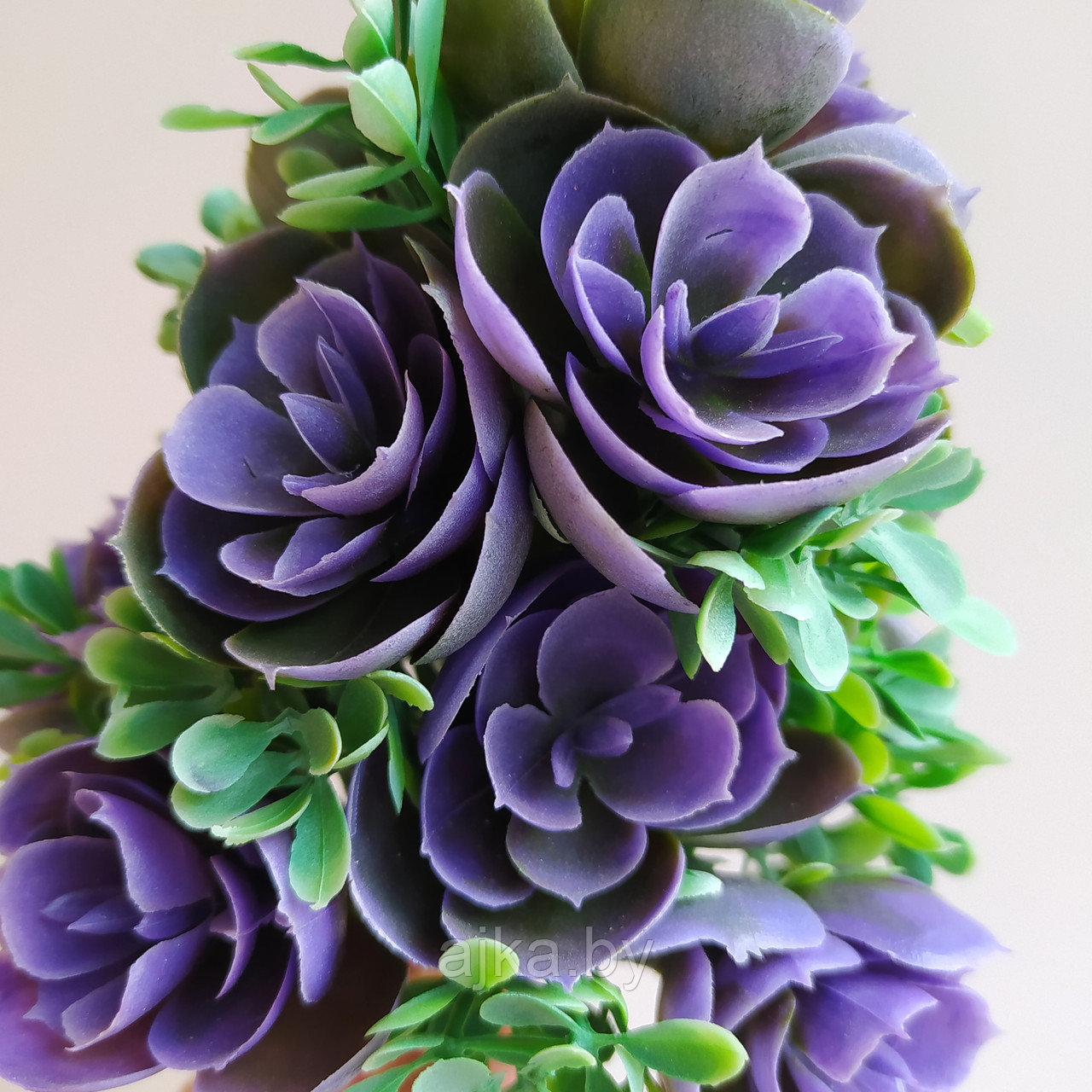 Букет искусственный Каменная роза Конус, фиолетовый - фото 6 - id-p189452067