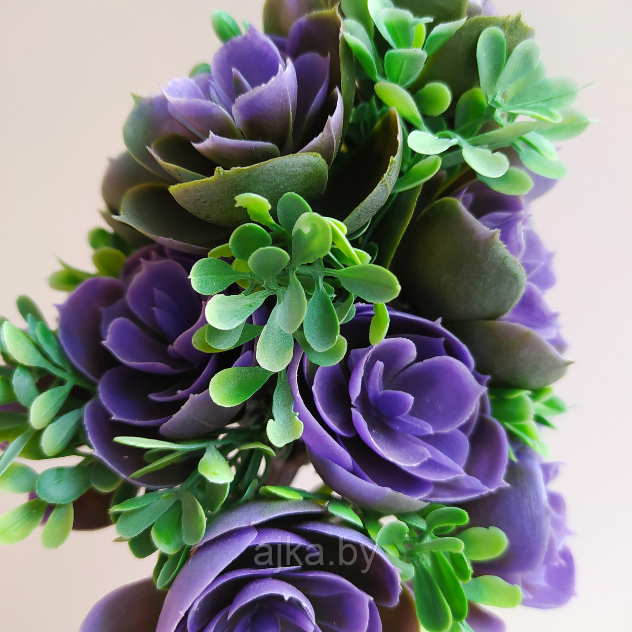 Букет искусственный Каменная роза Конус, фиолетовый - фото 7 - id-p189452067