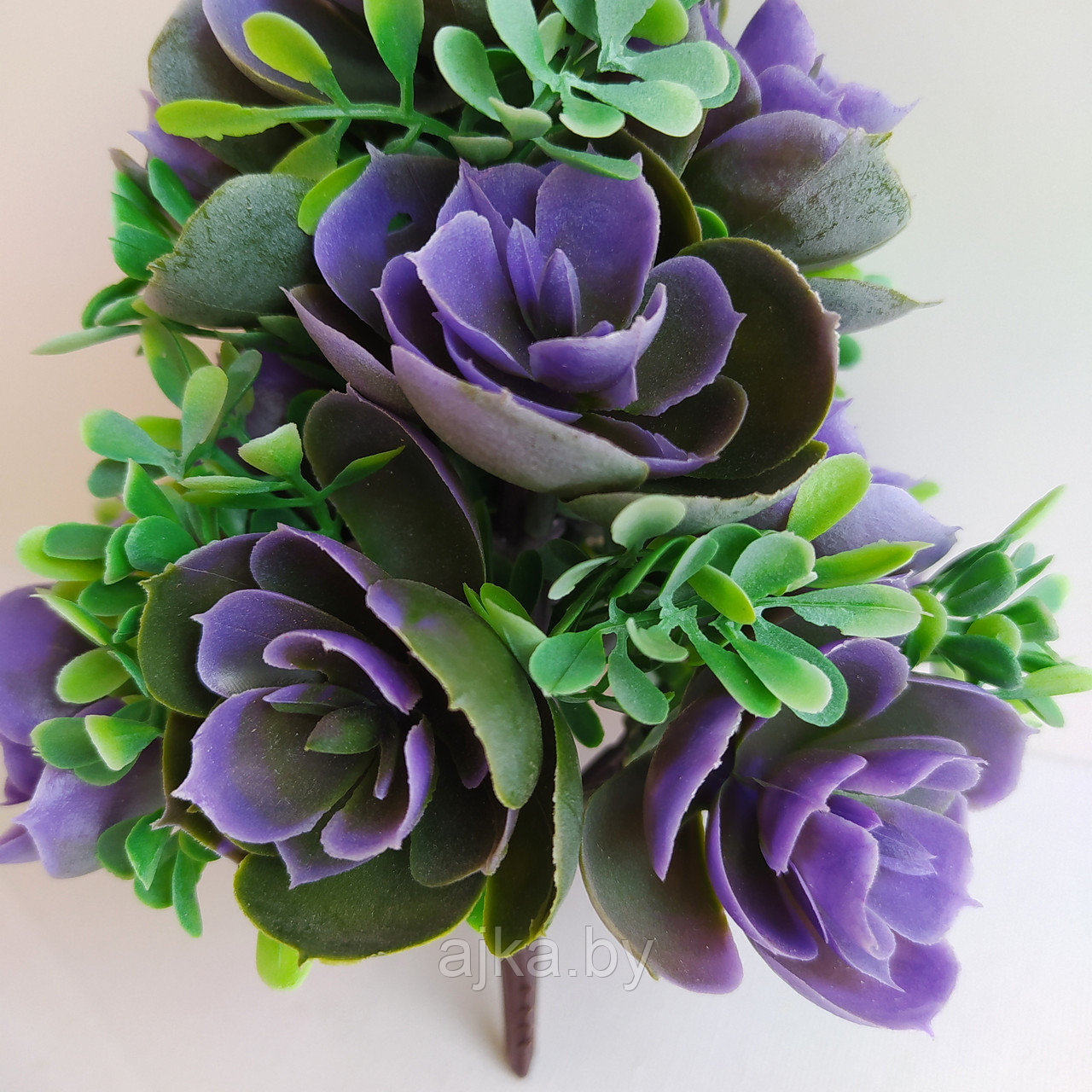 Букет искусственный Каменная роза Конус, фиолетовый - фото 2 - id-p189452067