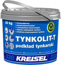Грунтовка водная KREISEL TYNKOLIT-T 330, белая, ведро 7 кг (произв. 2014-2015 г.)