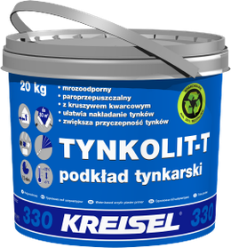 Грунтовка водная KREISEL TYNKOLIT-T 330, белая, ведро 7 кг (произв. 2014-2015 г.)