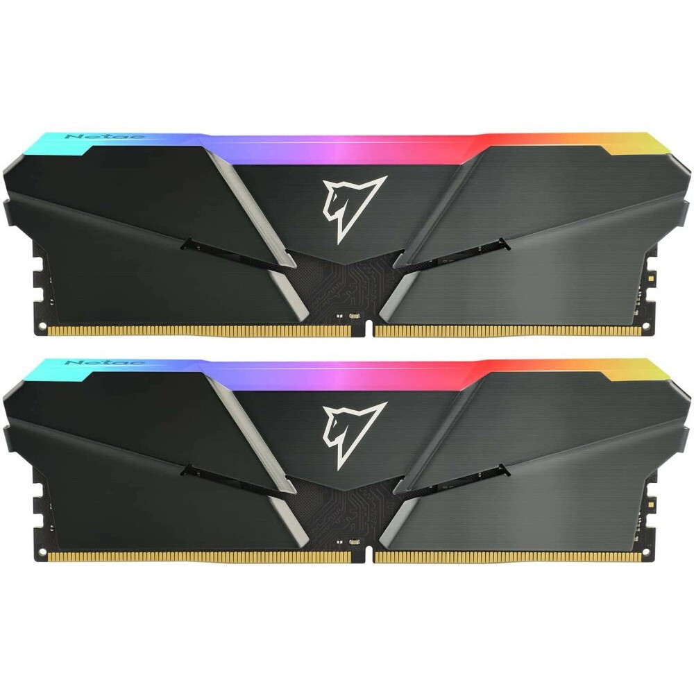 Оперативная память Netac Shadow RGB 2x16ГБ DDR4 3200МГц NTSRD4P32DP-32E