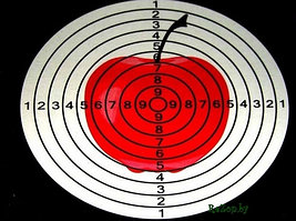 Мишень трехцветная Яблоко