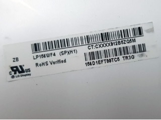 Матрица (экран) для ноутбука LG LP156WF4 SP H1, 15,6, 30 pin Slim, 1920x1080, IPS - фото 2 - id-p189473160