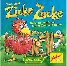 Настольная игра Цыплячьи бега: Прятки / Zicke Zacke (карточные)