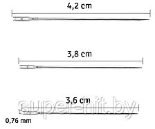 Набор швейных игл для слабовидящих 12 шт. SiPL, фото 3