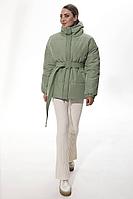 Женская осенняя зеленая куртка Golden Valley 7137 зеленый 42р.