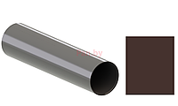 Труба водосточная Krop PVC 130/90 шоколадно-коричневый, 3м