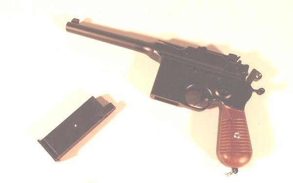 Игрушечный металлический пневматический пистолет Airsoft Gun G.12 - фото 4 - id-p23964663