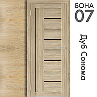 Межкомнатная дверь "БОНА" 07ч (Цвета -  Дуб Сонома; Дуб Стирлинг)