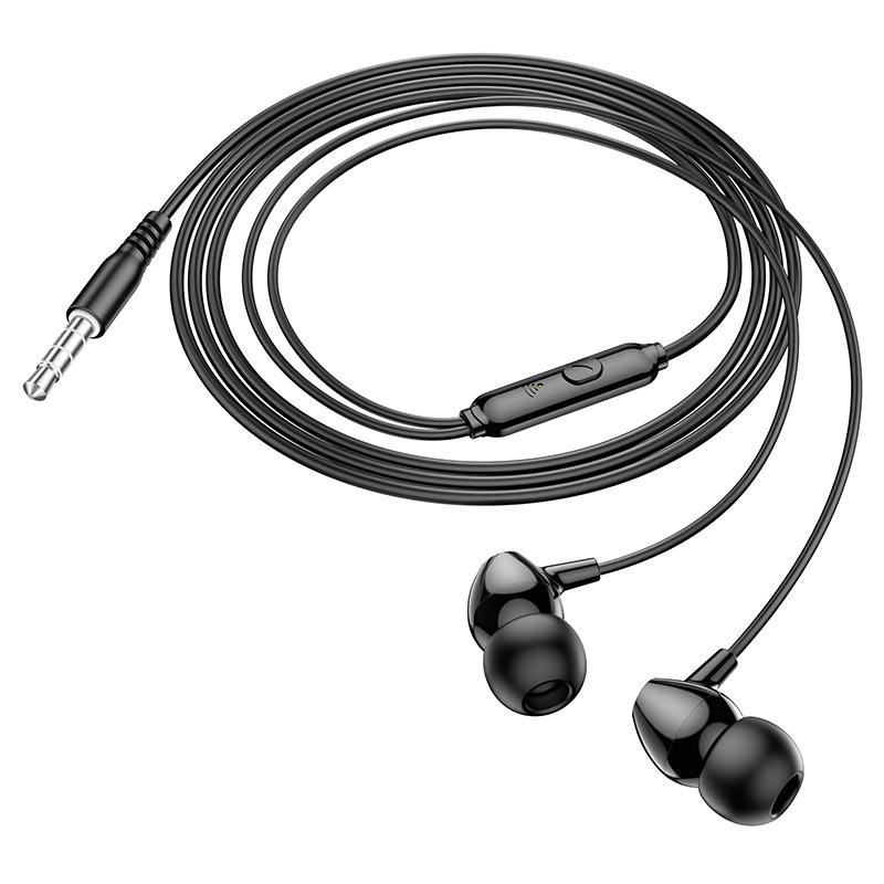 Наушники с микрофоном HOCO M94 (1.2м) Черный - фото 2 - id-p189008351