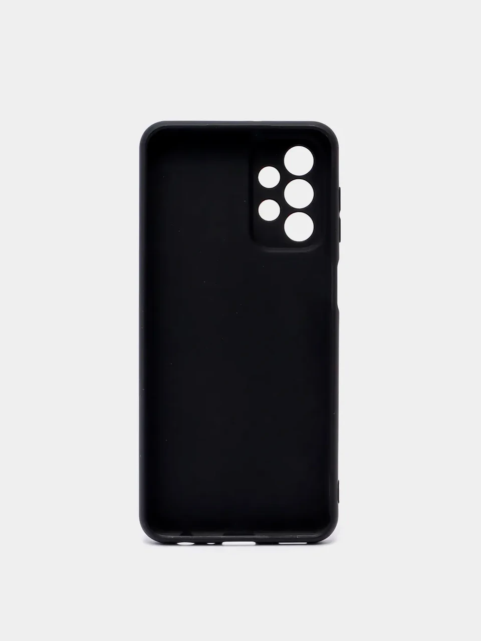 Чехол-накладка для Samsung Galaxy A13 SM-A135 (силикон) черный с защитой камеры - фото 3 - id-p189538963