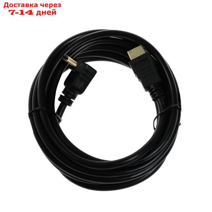 Кабель HDMI Cablexpert, HDMI(m)-HDMI(m), вер.1.4, 3 м, 19M/19M, угловой, черный - фото 4 - id-p189484591