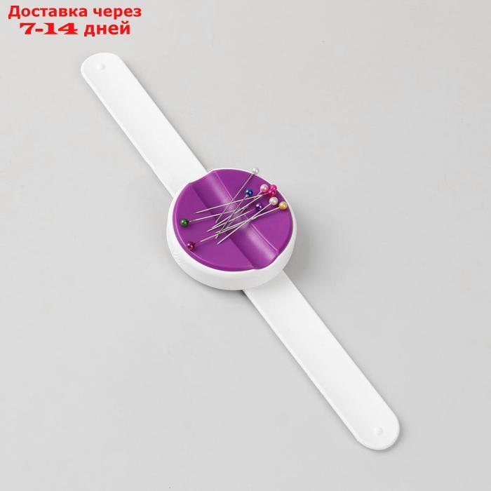 Игольница магнитная на руку, 25 × 5,7 × 1,5 см, цвет МИКС - фото 3 - id-p189487660