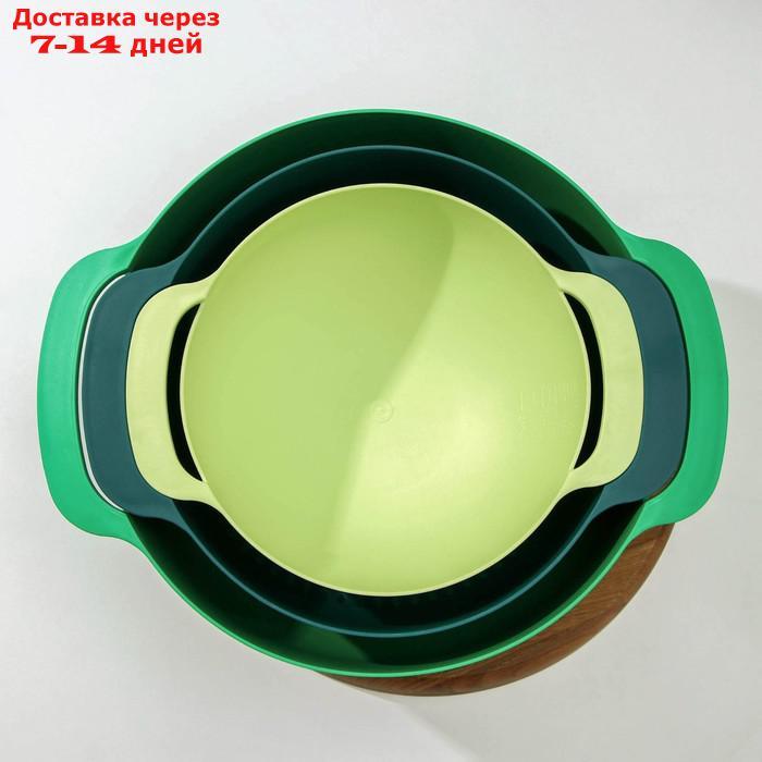 Набор для кухни Compact, 3 предмета: миска 4,5 л, дуршлаг 22 см, миска мерная 1,2 л - фото 3 - id-p189486795