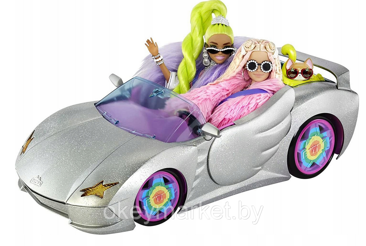 Игровой набор Mattel Кабриолет для Barbie Экстра HDJ47, фото 2